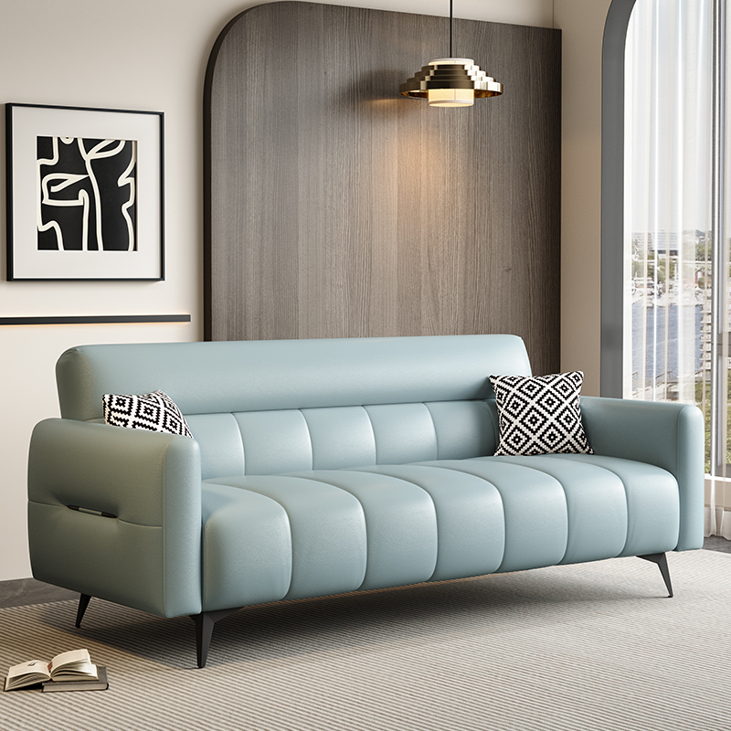 Tissu à gratter pour chat bleu azur