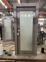 Porte de sécurité en verre fabriqué en Chine Jinzheng porte voûte