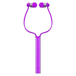 KKS vibrazione ad alta frequenza a forma di Y rullo per massaggio facciale a forma di v collo lifting elettrico 48 pietre di germanio massaggiatore a rulli - Product Image 5