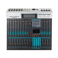 Console de mixage audio professionnelle MX-14S avec double effet DSP 99, 3 sorties AUX et affichage du signal pour utilisation en studio et sur scène