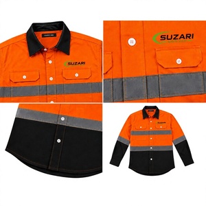 Overol de Trabajo de Algodón con Logotipo Personalizado al por Mayor, Azul, Impermeable, Antibacteriano, Uniforme para Trabajadores de la Construcción, con Característica Antiestática - Product Image 3
