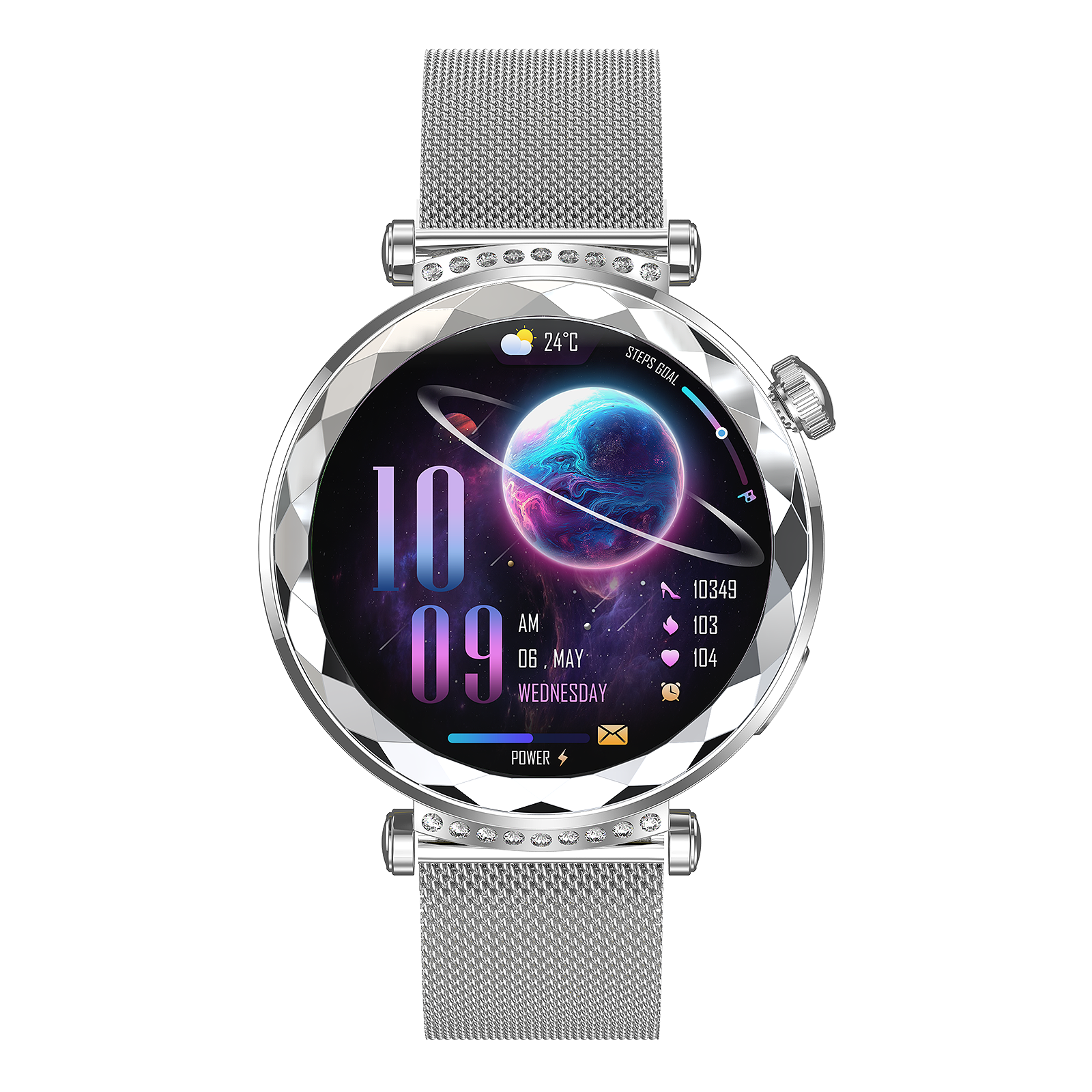 Blue steel strap