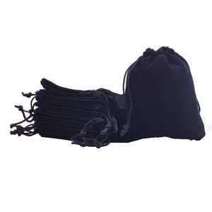 <b>Hot</b> Exquisite Travel Storage Christmas Wedding Party Gifts Jewelry Packaging Small Drawstring <b>Pink</b> Velvet <b>Bag</b> - Product Image 5