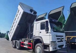 Remolque volquete de elevación lateral Sinotruk Dump 3 Alex 4Alex 40Ton 60Ton 80Ton usado - Product Image 5