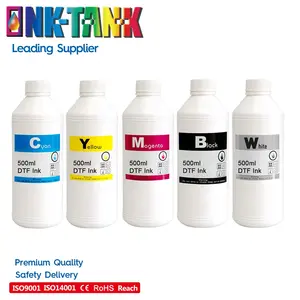 INK-TANK 100mL 1000ml 500ml Premium Color Bottle DTF Tinta Encre Pigment Dft Ink para impresora Epson XP600 L1800 L1300 L805 L800