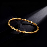 Bracelet jonc ajustable élégant plaqué or rose avec pierres de zircone étincelantes pour femme, cadeau d'anniversaire