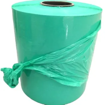 البلاستيك التفاف الأخضر التفاف حزامة الدريس لفافة علف مخزن العشب بالة سيلاج التفاف السينمائي