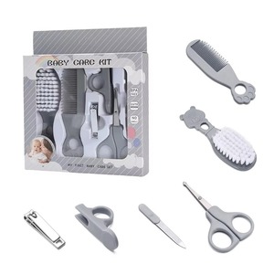 Kit de Cuidado para Bebés de 6 Piezas, Set de Seguridad Infantil con Cepillo para el Cabello, Peine, Cortauñas y Tijeras, Artículos Esenciales para Recién Nacidos - Product Image 5
