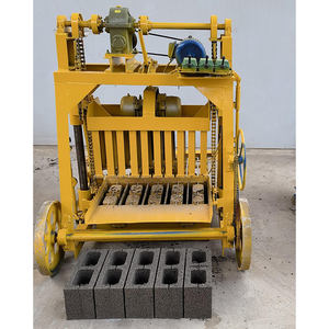 Macchina per la produzione di blocchi Semi automatica have Hallow cemento mattoni Make macchinari - Product Image 6