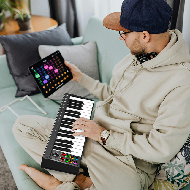 Konix Newest Cheap Arranger 32 Keys MIDI Keyboard MIDI Controller Electronic Organ for Musician Keyboard