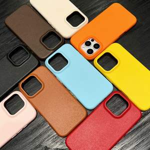 Nouvelle coque en cuir style Instagram pour iPhone 15 Pro Max, également compatible avec les modèles 16, 12 Pro et 14 (modèles souples) - Product Image 4
