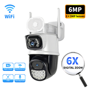 Cámara de Seguridad 4G con Flujo Libre, Luz Negra, CMOS de 3MP, Vista de 360°, IP66 Impermeable, Visión Nocturna, Alarma por Voz, Monitoreo Remoto Móvil, Tarjeta TF - Product Image 1