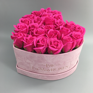 Custom made heart shape gift rose box, flower boxes, floral boxes