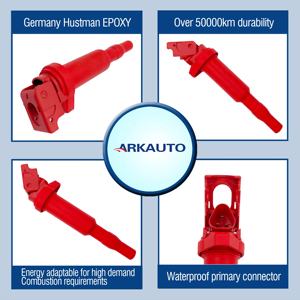 Arkauto คอยล์จุดระเบิดพลังงานสูง12137594937 UF592สำหรับ BMW มินิ E46 E53 E60 E90 E70 N16 N46 N52 N54 N55 N63 S63 N74 N73 - Product Image 2
