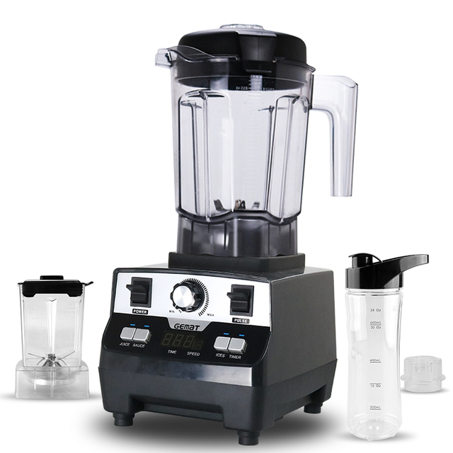 Germany Multifunctional Blender Machine with 6 Blades 3 In1Commercial Juicer Ice Drink Blender Electric High-Speed Food Blender
