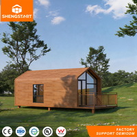 Maison préfabriquée modulaire personnalisée, maison biomimétique en acier imperméable, cabines portables, hôtel, complexe hôtelier, centre commercial