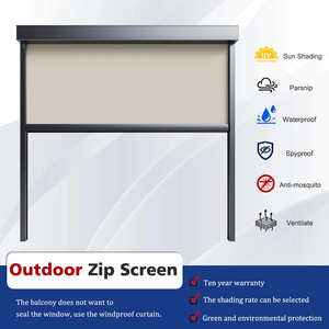 Pérgola <span class=keywords><strong>Motorizada</strong></span> Personalizada con Control Remoto, Pantallas Eléctricas Impermeables, <span class=keywords><strong>Mosquitera</strong></span> Integrada, Protección Solar para el Hogar - Product Image 6