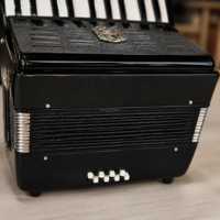 Accordéon d'entraînement pour enfants 22 touches 8 basses, accordéon léger à cadre en érable OEM