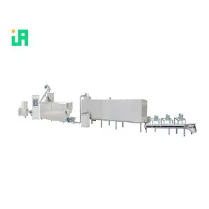 Turnkey Textured Vegetable Protein (TVP) Food Production Project Electric Multi-layer Dyer and Twin-screw Extruder