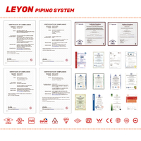 Selang Pemadam Kebakaran Leyon Ployster Alum. Konektor UL Terdaftar Putih 1,5 Inci Selang 30m Sistem Penyiram Kebakaran Perlindungan Kebakaran