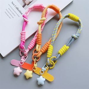 Sangle Telephone Portable Pendentif Téléphone Floral - Dragonne Portable élégante - Accessoire Pratique Pour Femmes Et Filles Charms Bracelet