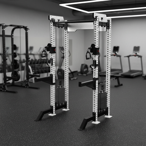 Máquina Smith Entrenador Multifuncional 3 en 1 para Gimnasio Comercial <span class=keywords><strong>con</strong></span> <span class=keywords><strong>Rack</strong></span> de Sentadillas y Sistema de <span class=keywords><strong>Poleas</strong></span> - Product Image 2