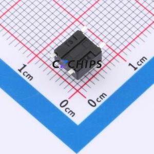 TS014-TBW1FH6.5 Tactile Switch SMD-4P,6x6mm Switch Single Pole Single Throw Round Button 2.5N Vertical Mount - Product Image 2