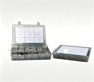 LBTEK SHSM4-8 Juego de tornillos M4 8 de acero inoxidable 304, 50 piezas DIN - Product Image 1