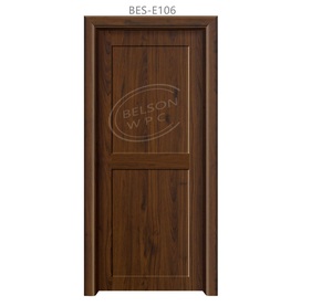 Puerta de montaje de puerta WPC Mercado de Oriente Medio Puerta compuesta de plástico de madera para Interior de habitación - Product Image 2