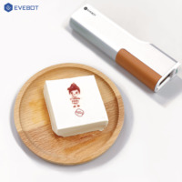 EVEBOT 2026 Nouvelle Imprimante Alimentaire Portable à Jet d'Encre pour Café, Latte Art, Impression de Gâteaux Comestibles, Outil DIY pour Desserts