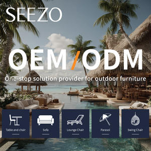 Nouvel ensemble <span class=keywords><strong>de</strong></span> canapés d'extérieur en aluminium, mobilier <span class=keywords><strong>de</strong></span> <span class=keywords><strong>salon</strong></span> d'angle résistant aux intempéries pour balcon et <span class=keywords><strong>jardin</strong></span>, collection moderne en aluminium et osier - Product Image 6