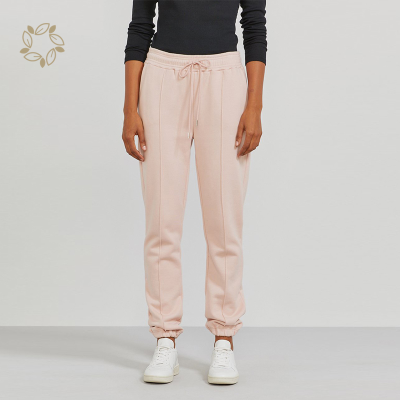 Женские спортивные штаны из органического хлопка, устойчивые штаны для бега для женщин, экологически чистые спортивные штаны