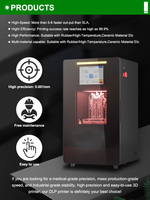 Nueva Máquina de Impresión 3D DLP de Resina UV Grande de 1910, Alta Precisión, PLA, Conectividad USB, 1 Año de Garantía, Automática, Industrial y Profesional