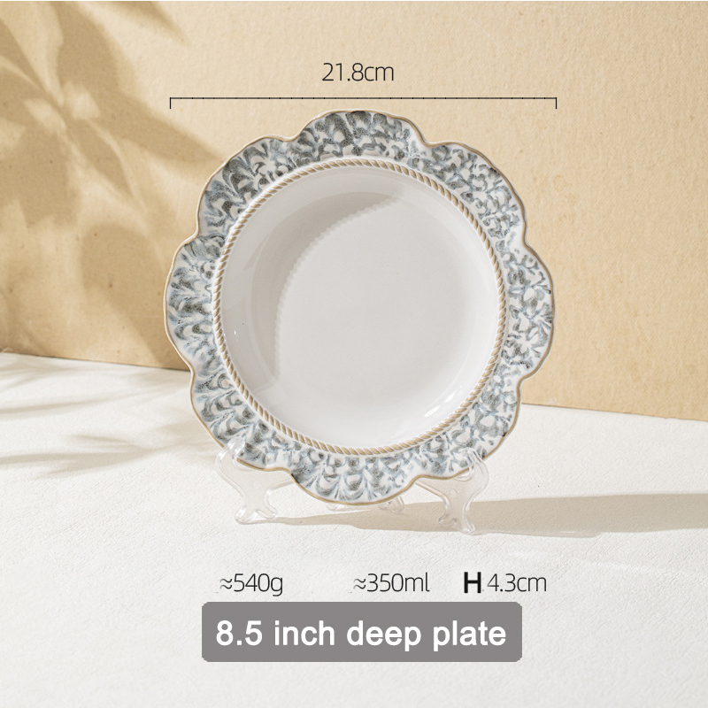 8.5 inch deep plate