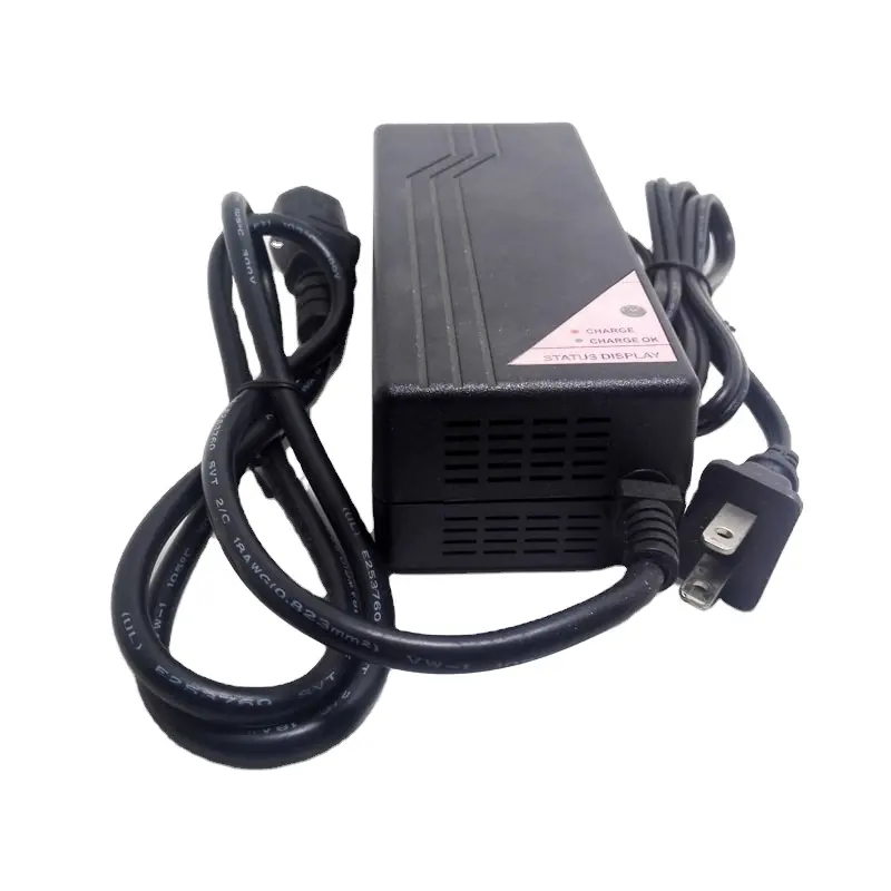 13S 48V חשמלי Ebike ליתיום סוללה מטען DC 5.5x2.1mm 54.6V 2A מטען עבור מסגרת של עשיר קצת אופניים מתקפלים