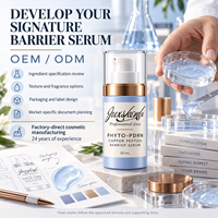 Soin personnel de la peau en gros, sérum visage hydratant et éclaircissant sans cruauté animale, 30 ml en emballage pompe pour les détaillants de produits de beauté