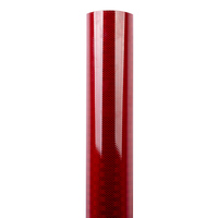 Cinta Reflectante Prismática Adhesiva de Seguridad Vial PMMA Tipo ASTM D4956 de 3HAO, Rollo de Película Reflectante para Láminas Reflectantes