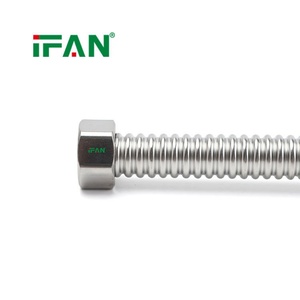 Tubo Corrugado de Acero Inoxidable IFAN, Conexión para Cocina ISO 9001, Manguera de <span class=keywords><strong>Gas</strong></span> <span class=keywords><strong>Flexible</strong></span> con Rosca Hembra de 3/4 - Product Image 3