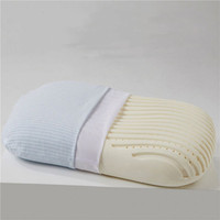 Oreiller cervical moderne en latex naturel, soutien solide du cou, oreiller de luxe, housse amovible respirante, extra douce