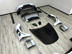 Kits de Carrocería de Polipropileno Sin Pintar en Negro, Versión Chopin <span class=keywords><strong>GT2</strong></span> RS, para <span class=keywords><strong>Porsche</strong></span> 911/991, Recién Llegados - Product Image 3