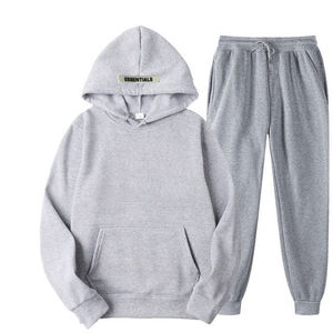 Ensemble 2 pièces haute couture pour homme, tricoté sur mesure, 100 % coton, anti-rétrécissement, imprimé numérique, impression en relief, sweat à capuche court à manches courtes - Product Image 2