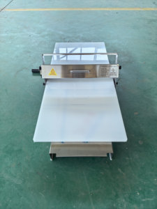 Machine à pâte manuelle pliable en acier inoxydable 304, portable, pour boulangerie domestique, pâte feuilletée, pizza, croissant, pain - Product Image 4