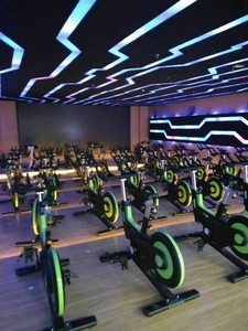 <span class=keywords><strong>Bicicleta</strong></span> Estática Profesional para Gimnasio, <span class=keywords><strong>Bicicleta</strong></span> de Spinning para Interiores, Silenciosa, con Resistencia Magnética, Modelo LD-921 - Product Image 4