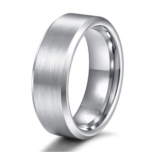 Oahlan Đồ Trang Sức Thời Trang Cá Nhân 4Mm/6Mm/8Mm Chống Gỉ Chải Tinh Khiết Tungsten Carbide Nhẫn Cho Nam Giới Cưới Engagement Quà Tặng - Product Image 2