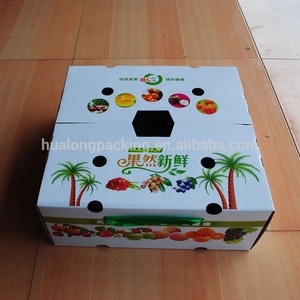 Cajas de cartón de diseño personalizado, venta al por mayor, envío, exportación, plátano, melocotón, cereza, verduras, paquete de transporte de frutas - Product Image 3