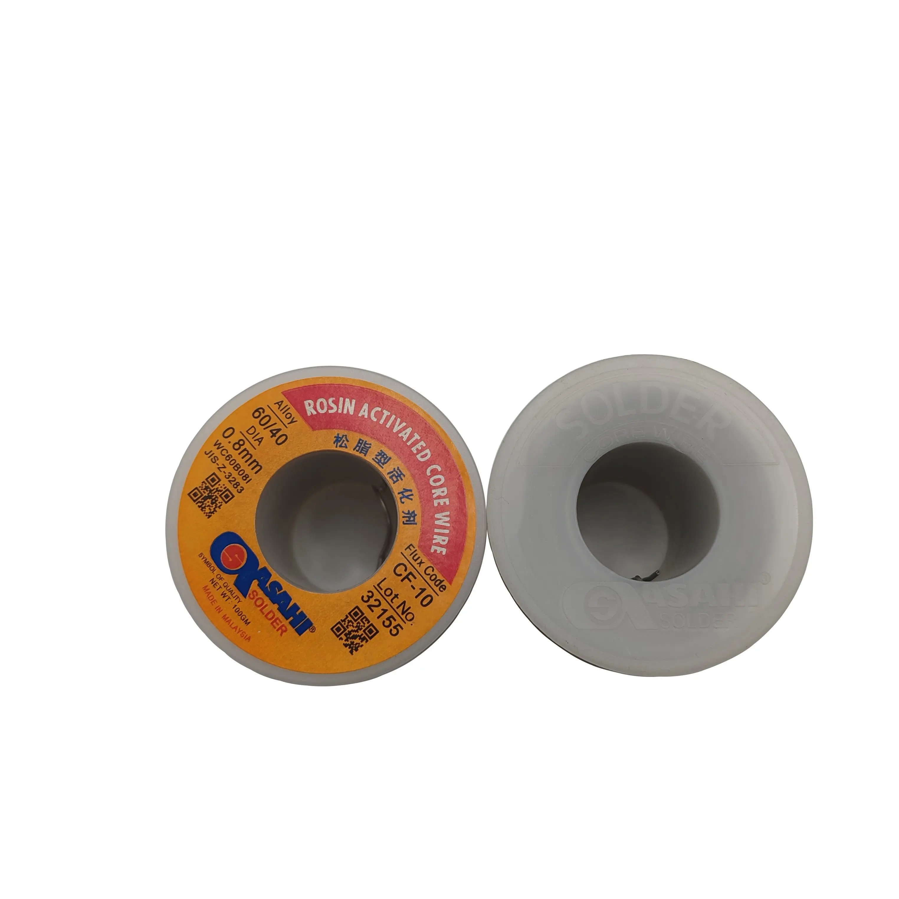 Asahi organ 0.5mm 0.8mm 1.0mm 100g tin flux Rosin activated cored welding & soldering supplies asahi solder wire solder tin