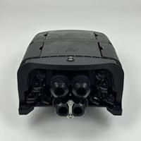 Pre-connected Fiber Distribution Box Outdoor FTTH Fiber Splitter Box Waterproof Pre-connected Optical Junction Box for Telecom