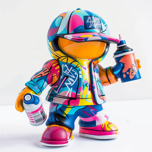 Özel eklemli karikatür şekil Oem 3D baskı plastik sınırlı sayıda <span class=keywords><strong>Pvc</strong></span> Action <span class=keywords><strong>Figure</strong></span> - Product Image 1