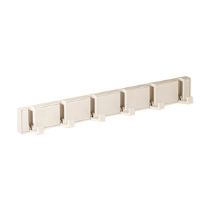 <b>Wall</b> Mounted Coat <b>Hooks</b> Self Adhesive Rectangle Shape For Entryway And Bathroom Door Use - Product Image 5
