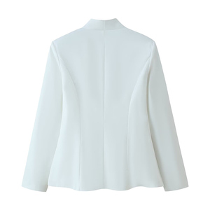 SHENZHU 2026 Nouvelle Collection – Blazer Élégant à Boutonnage Simple pour Femme – Manteau Chic Vintage à Manches Longues pour Affaires - Product Image 2